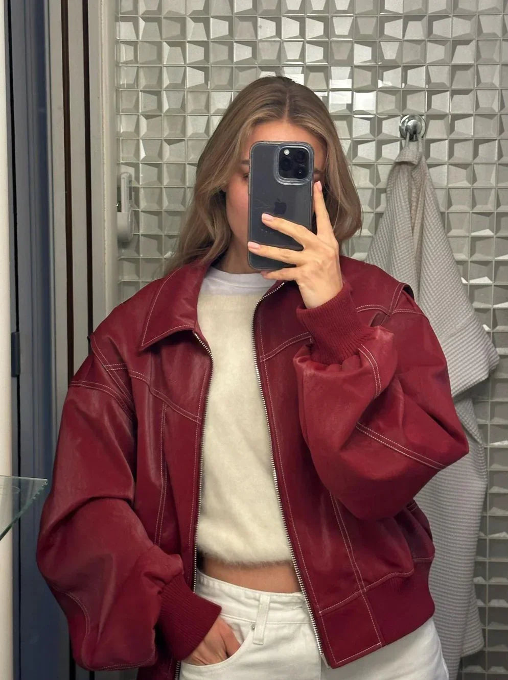 Oversized Jacket – Lucille by Maravesse (2)