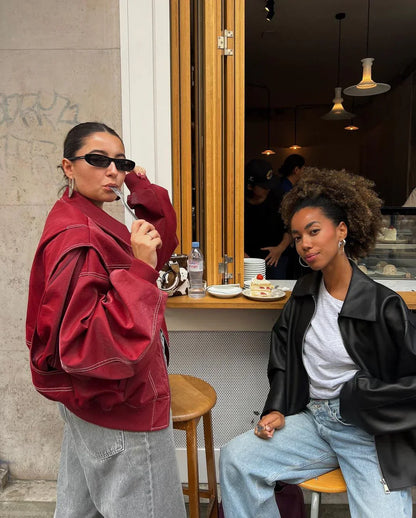 Oversized Jacket – Lucille by Maravesse (5)