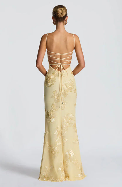 Corset Floral Maxi Dress – Estelle by Maravesse (5)