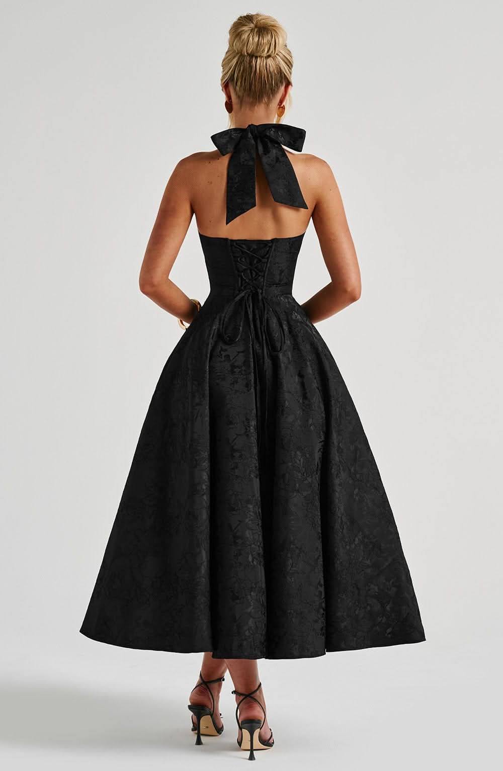Floral Halter Midi Dress – Isolde by Maravesse (14)