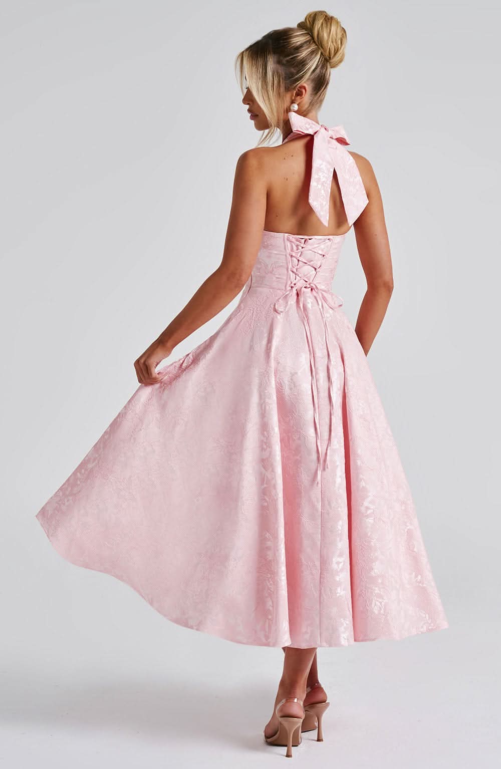 Floral Halter Midi Dress – Isolde by Maravesse (8)