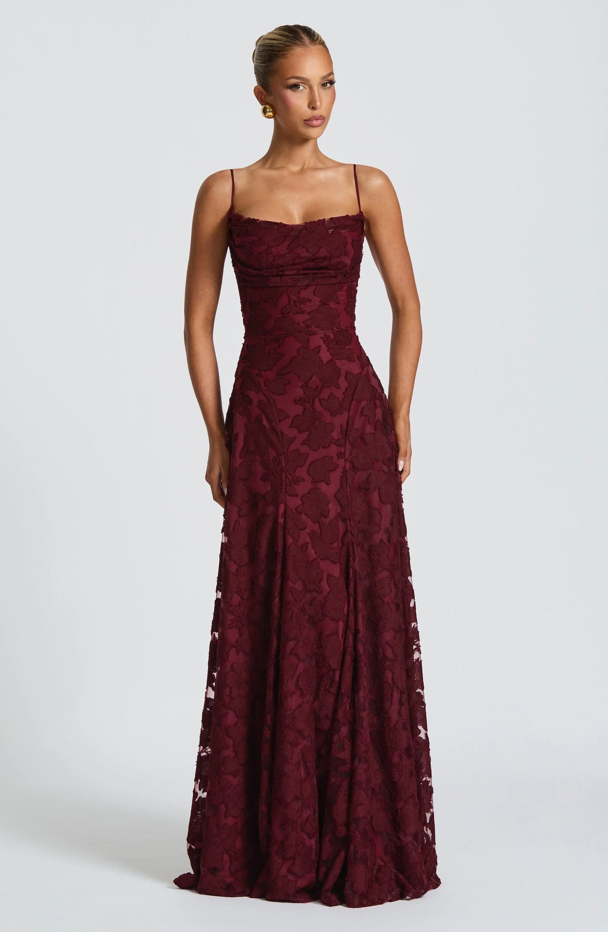 Dress in Cherry finish – Beatrix by Maravesse