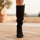 Genevieve | Suede Knee-High Boots