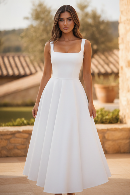 Formal Midi Dress – Inga by Maravesse