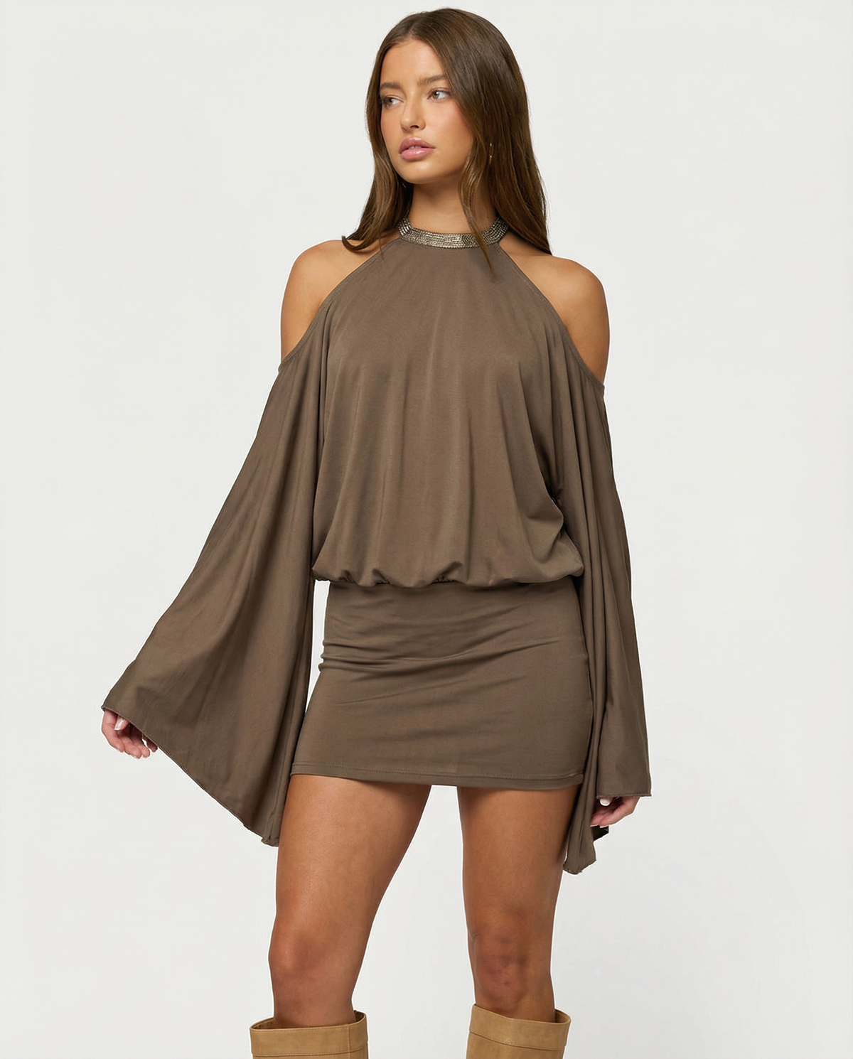 Embellished Mini Dress – Ninon by Maravesse (2)