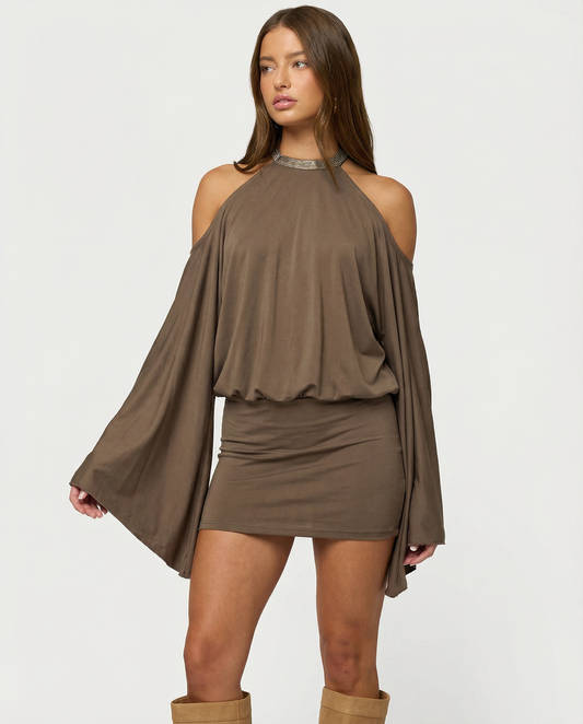 Embellished Mini Dress – Ninon by Maravesse (2)