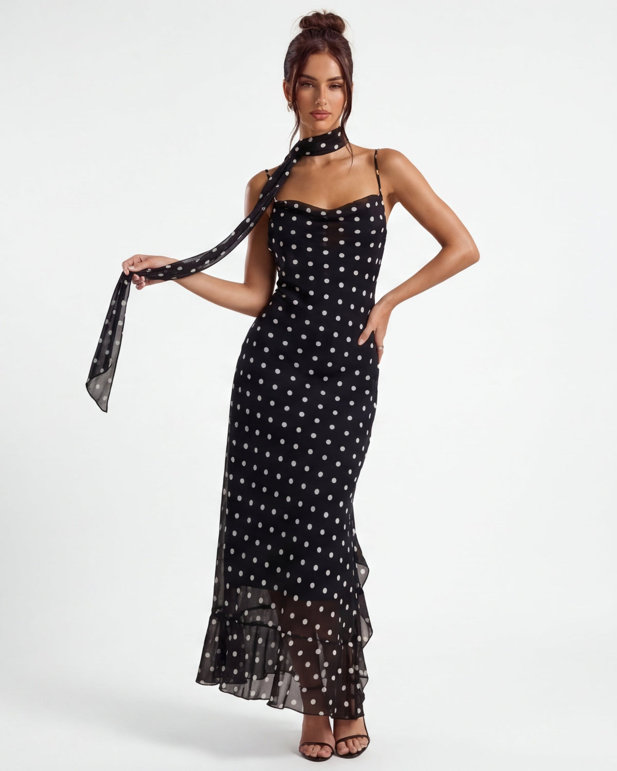 Polka Maxi Dress – Juliette by Maravesse (4)