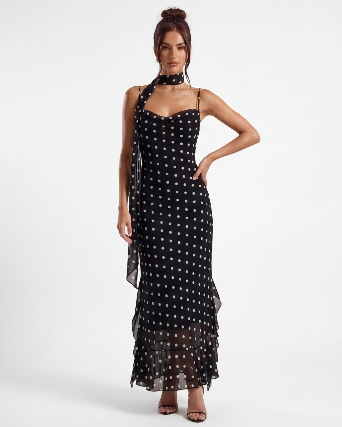 Polka Maxi Dress – Juliette by Maravesse