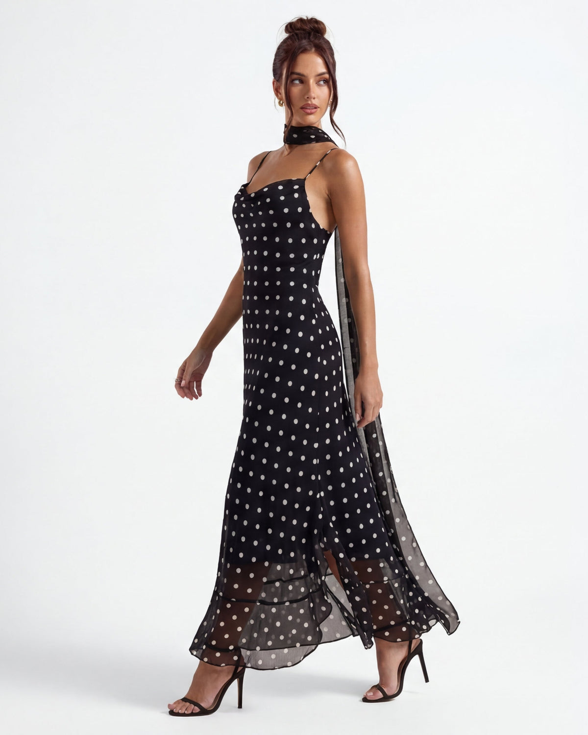 Polka Maxi Dress – Juliette by Maravesse (2)