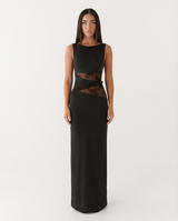 Delphine | Lace Maxi Dress
