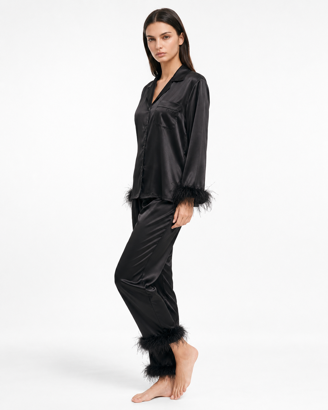 Satin Sleep Set – Clementine by Maravesse (10)