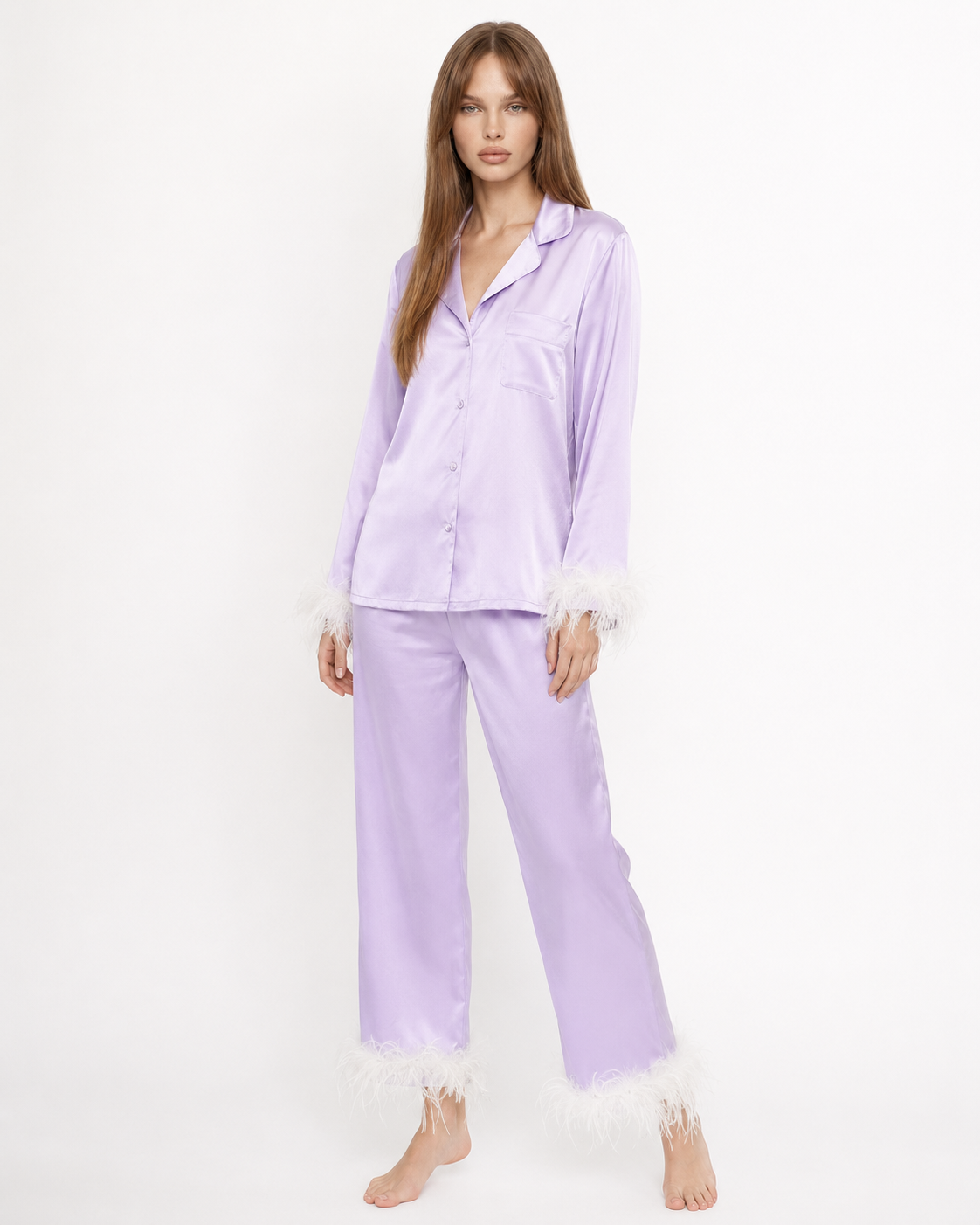 Satin Sleep Set – Clementine by Maravesse (4)