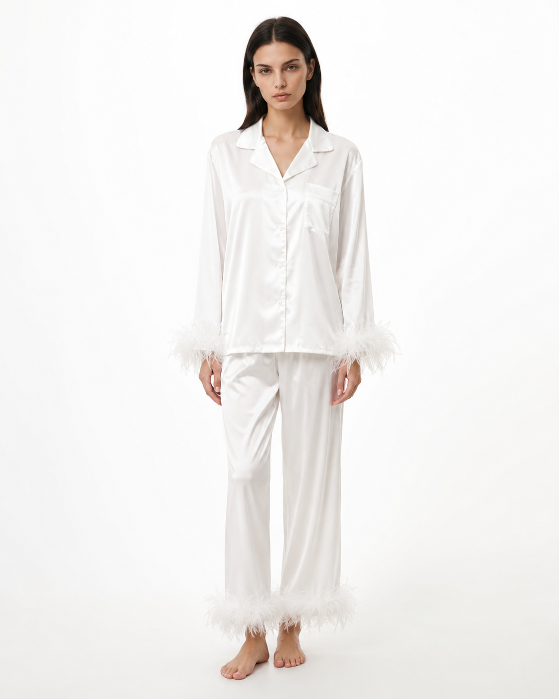 Satin Sleep Set – Clementine by Maravesse (5)