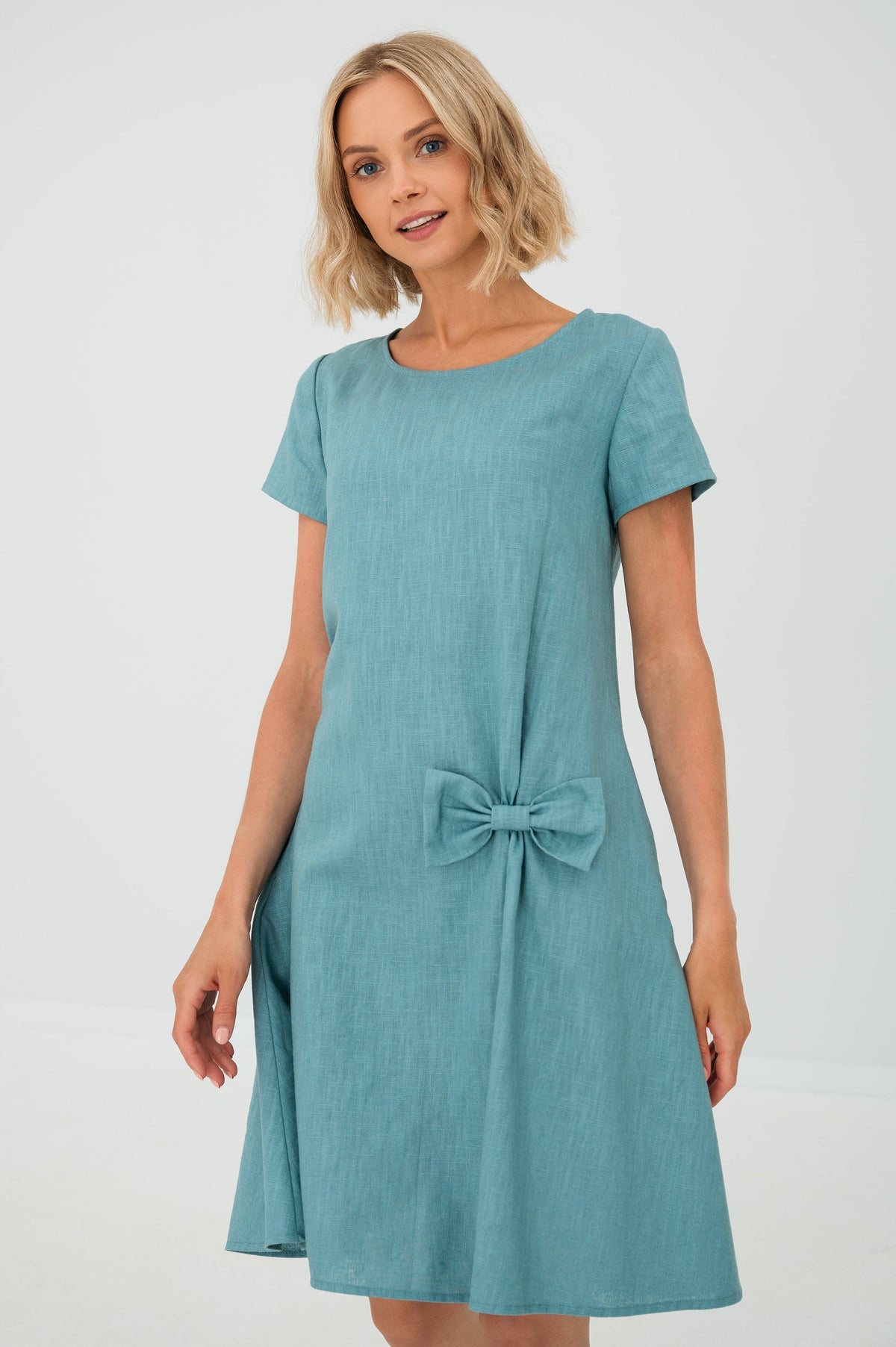 Linen Midi Dress – Juliette by Maravesse (6)
