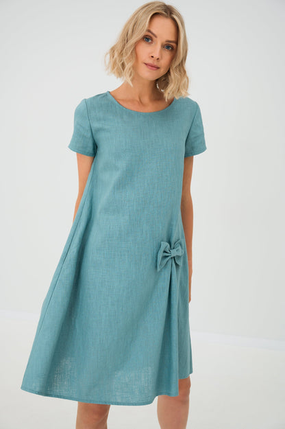 Linen Midi Dress – Juliette by Maravesse (8)