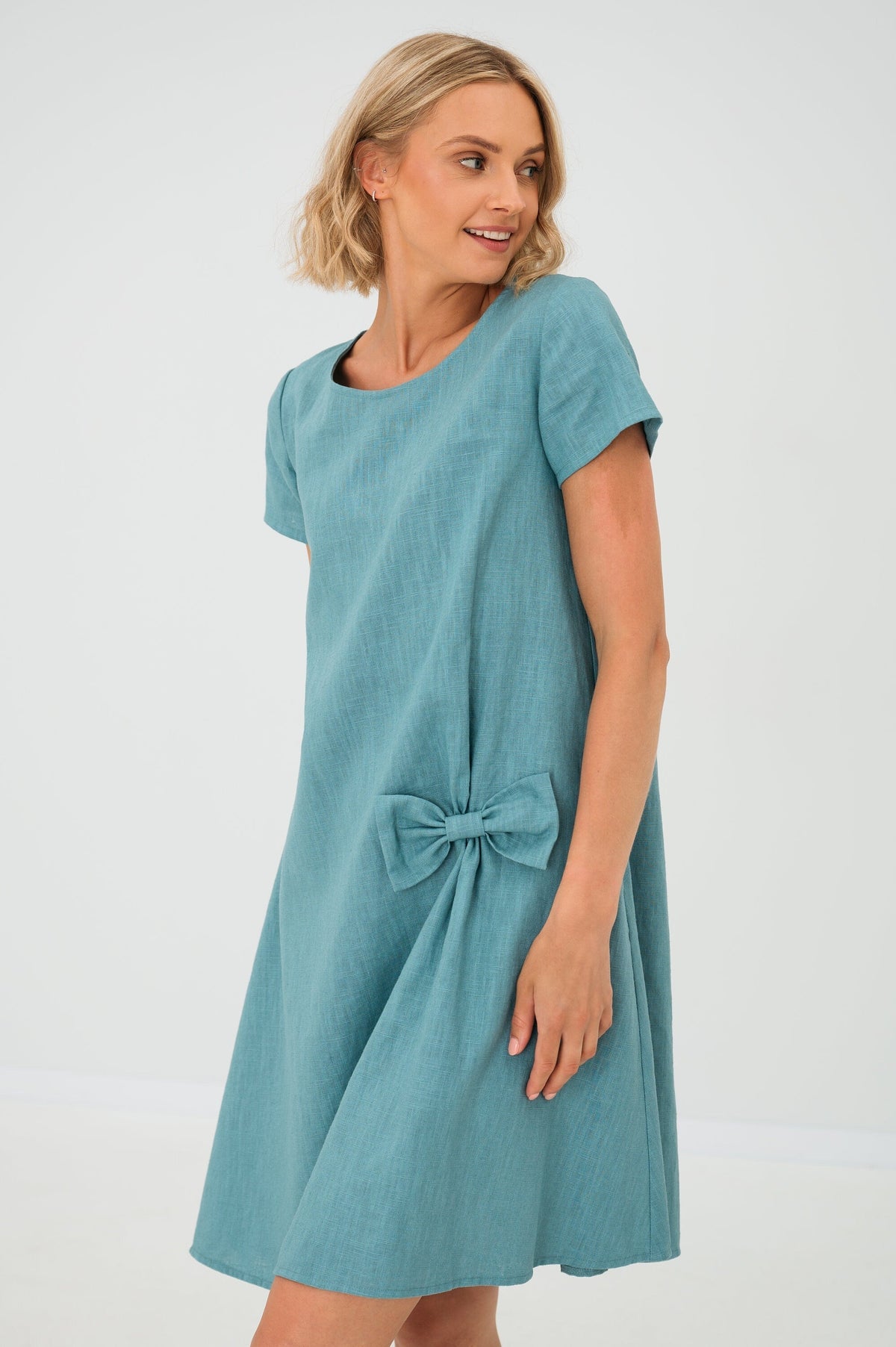 Linen Midi Dress – Juliette by Maravesse (5)