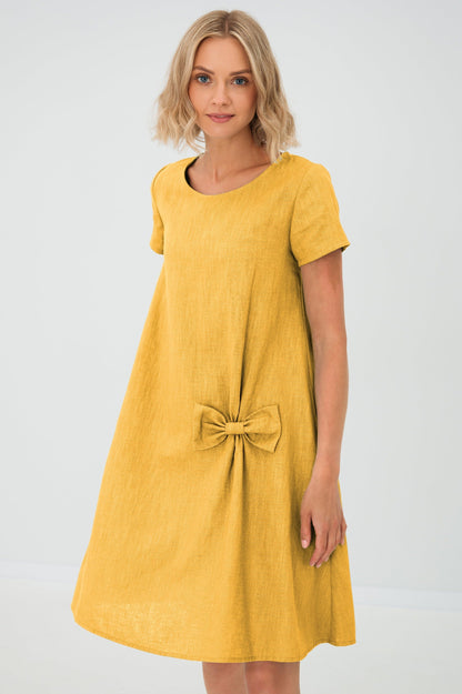 Linen Midi Dress – Juliette by Maravesse (3)