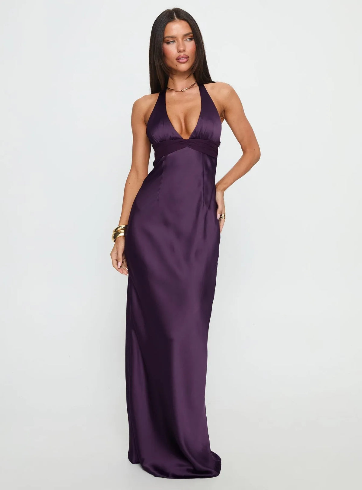Maxi Dress in Purple – Kit by Maravesse