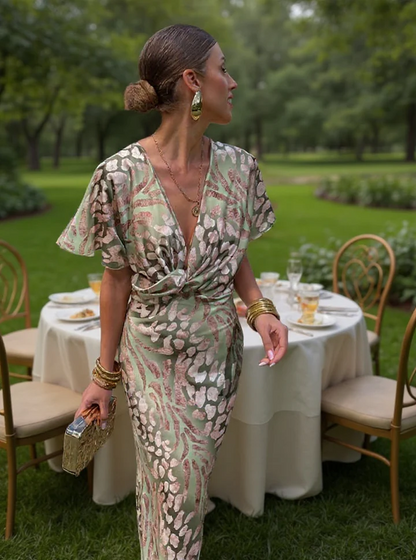Printed Midi Dress – Mirabel by Maravesse (7)