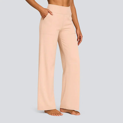 Trousers in Apricot – Margaux by Maravesse