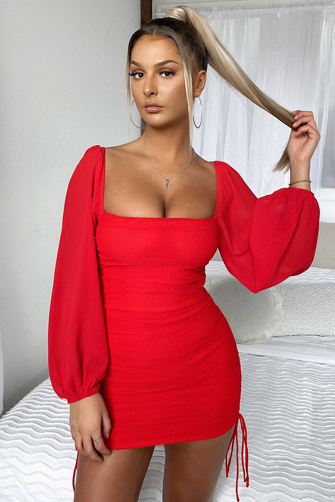 Vivienne Square Neck Midi
