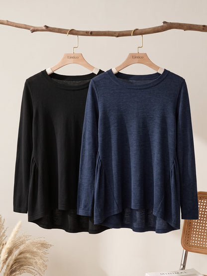 Wool Ruched Top – Juliette by Maravesse (29)
