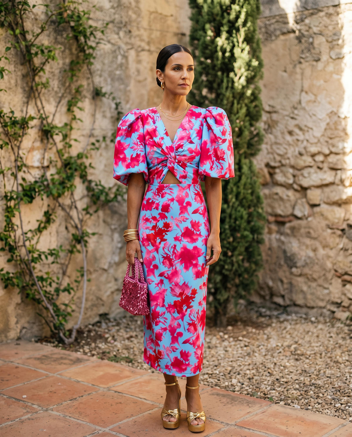 Floral Midi Dress – Verity by Maravesse (7)
