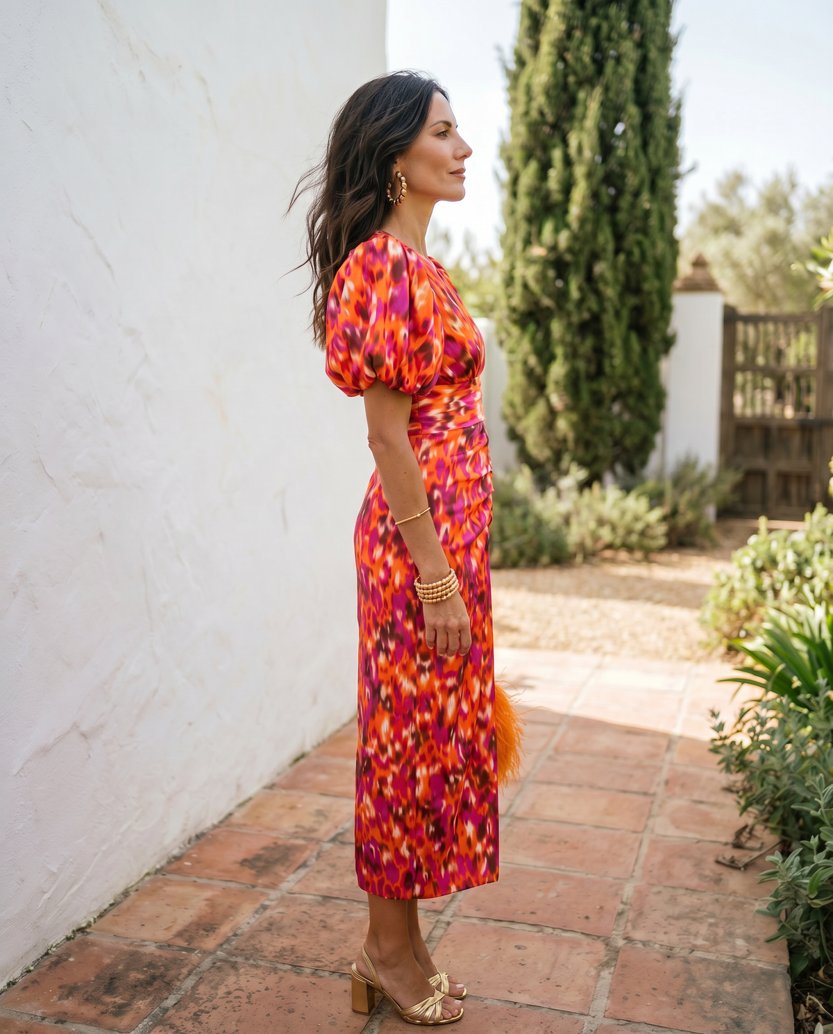 Floral Midi Dress – Verity by Maravesse (4)