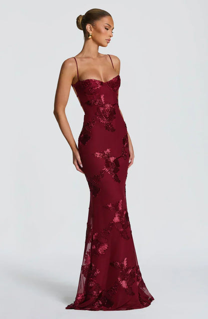 Corset Floral Maxi Dress – Estelle by Maravesse (14)
