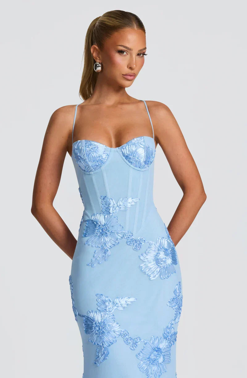 Corset Floral Maxi Dress – Estelle by Maravesse (9)