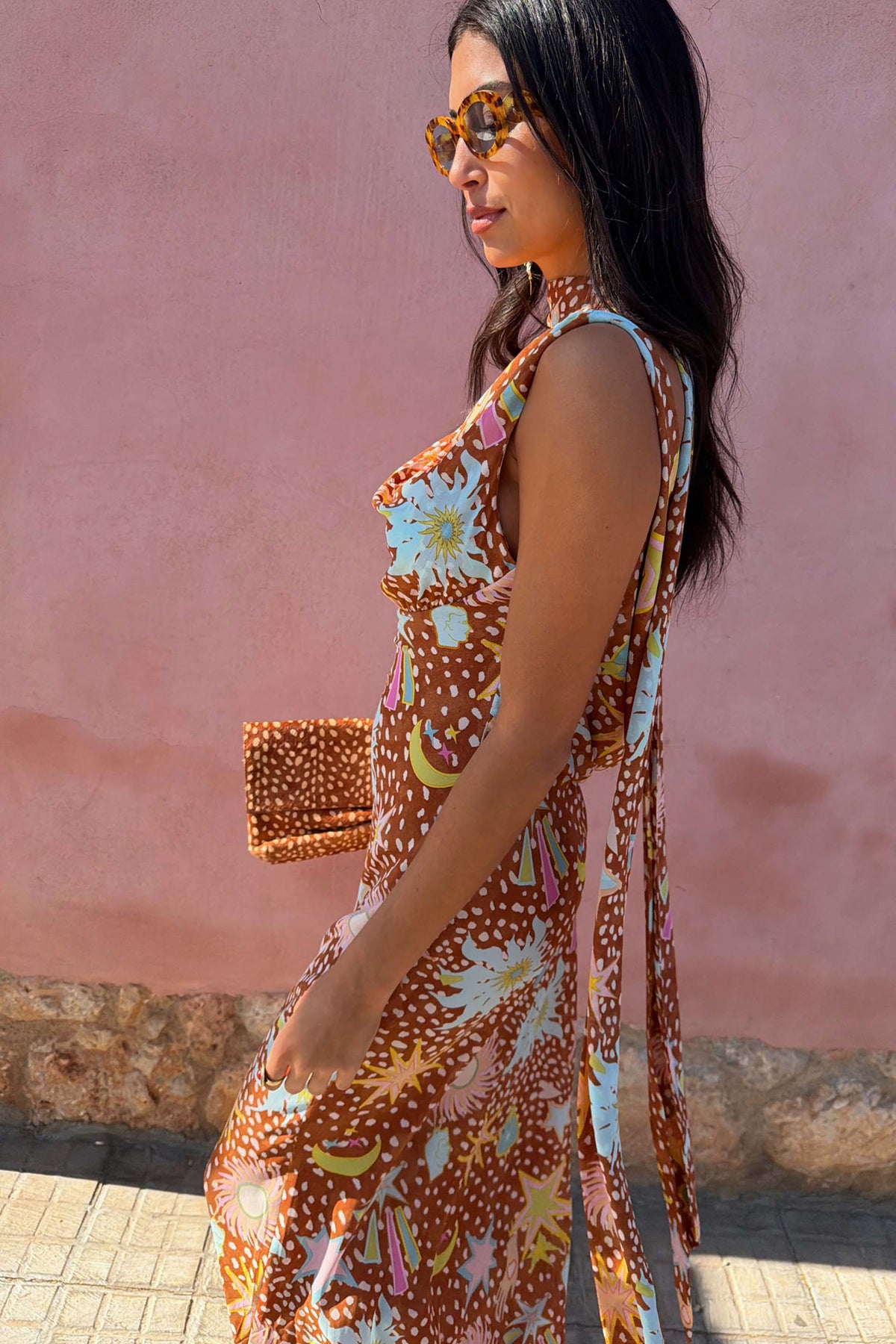 Halter Cowl Maxi Dress – Mirabel by Maravesse (10)