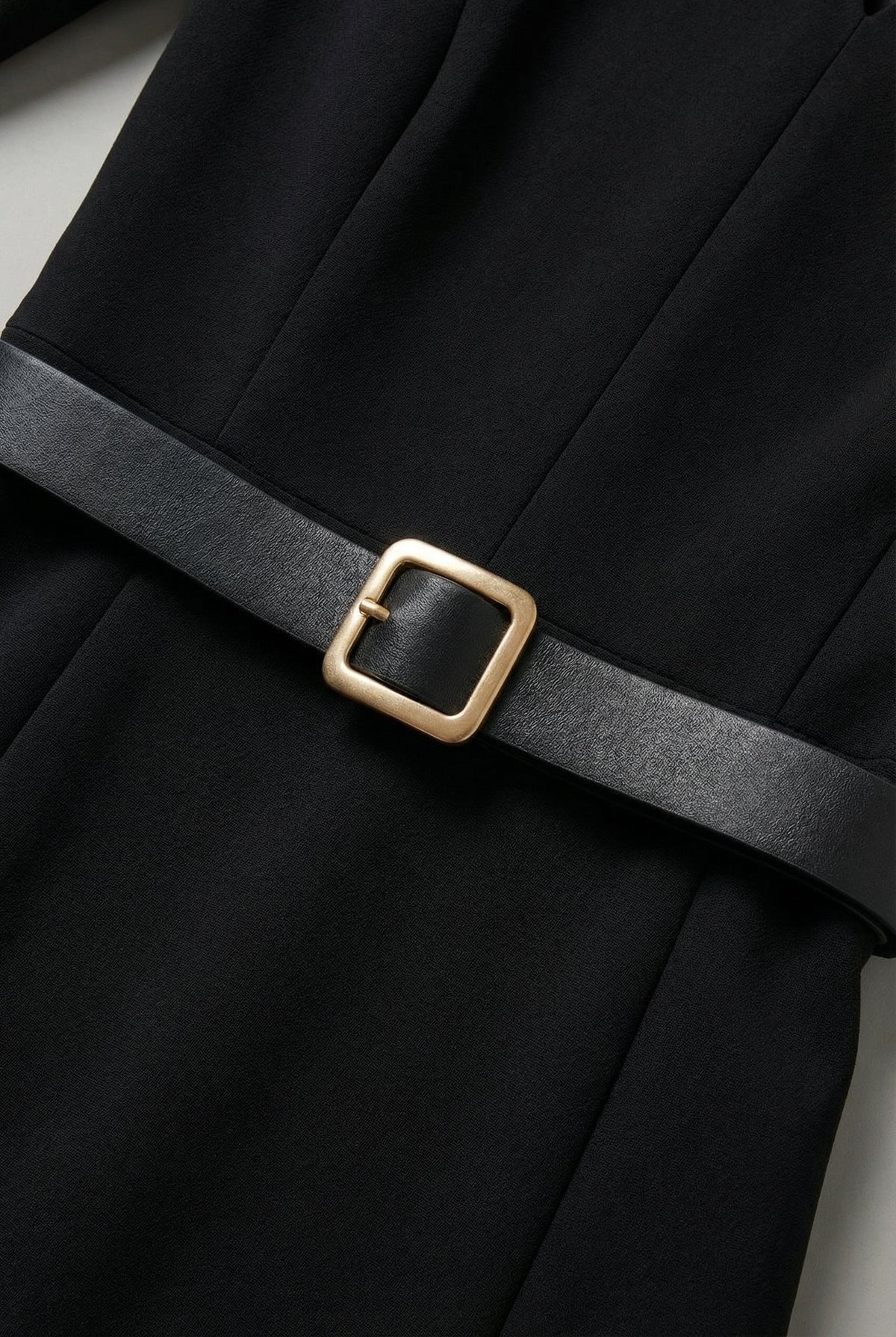 Tailored Belted Midi Dress – Mathilde by Maravesse (3)