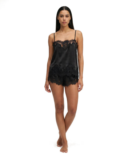 Lace Co-ord Set in Black – Camille by Maravesse