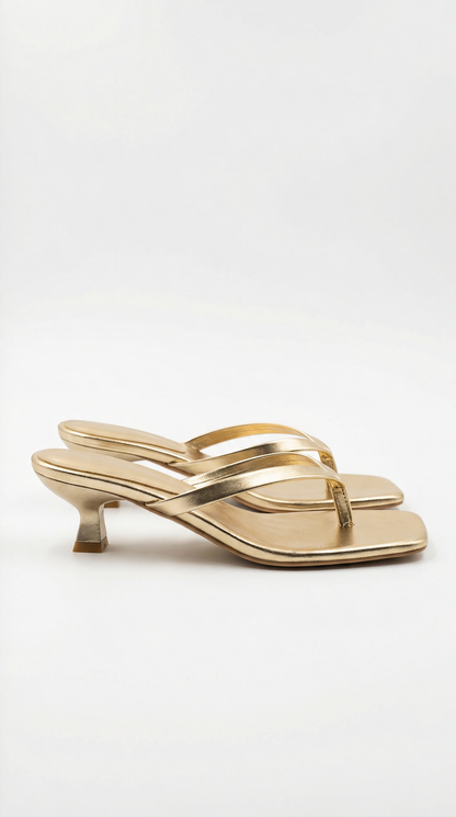 Heels in Gold – Isolde by Maravesse