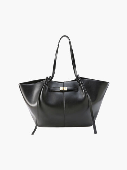 Luxe Tote in Black – Aurelia by Maravesse