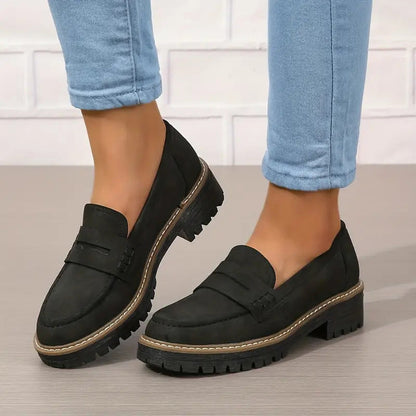Slip Shoes in Black – Elodie by Maravesse