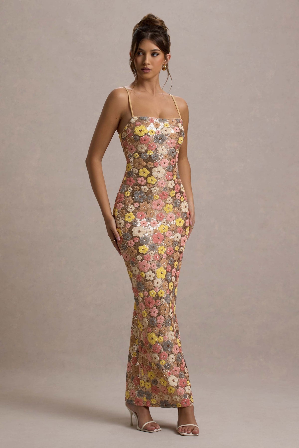 Bridesmaid Maxi Dress in Pink – Alma by Maravesse