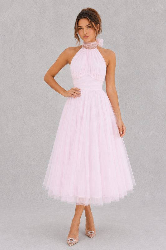Tulle Midi Dress – Rhea by Maravesse
